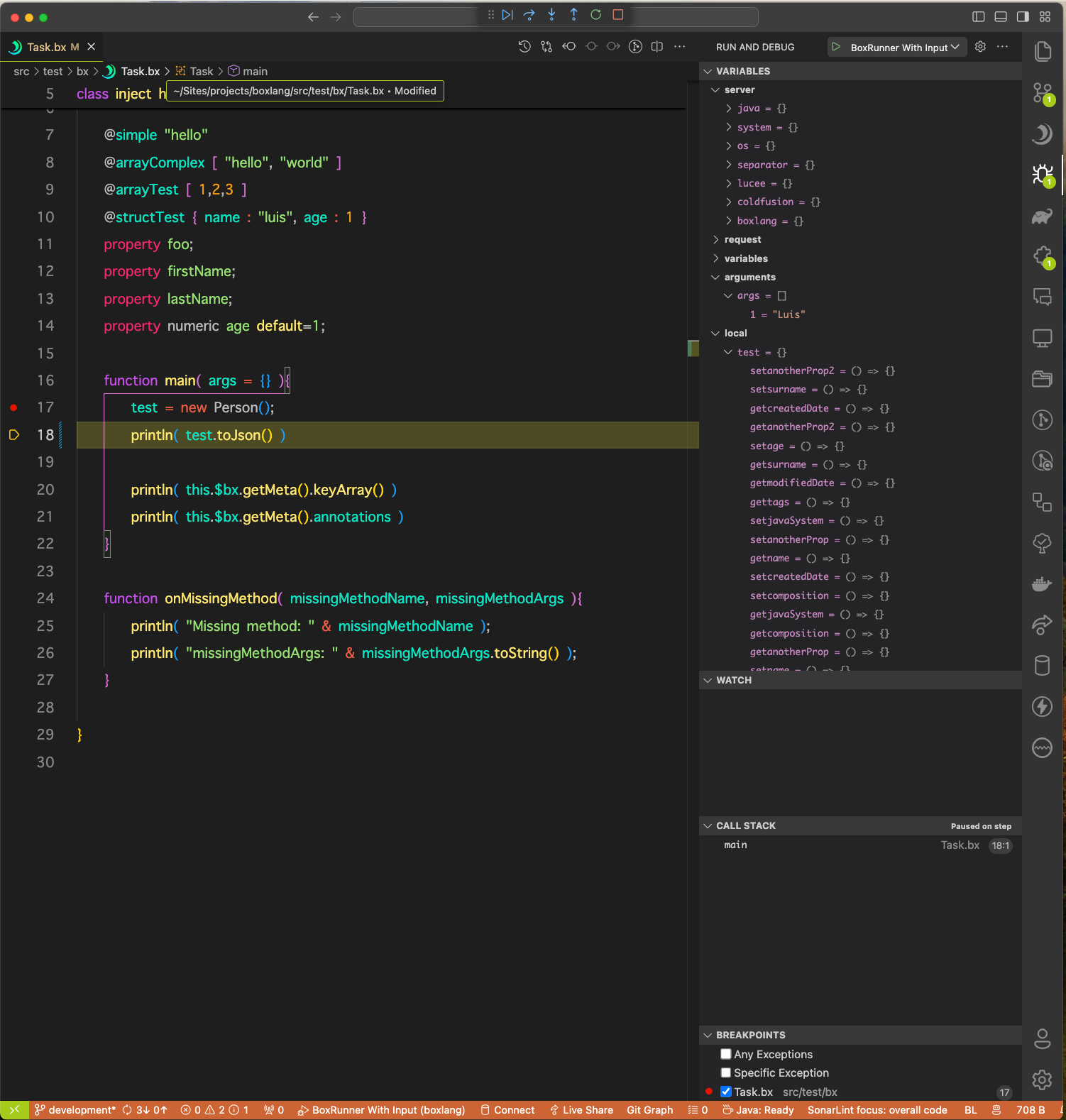 The BoxLang Debugger